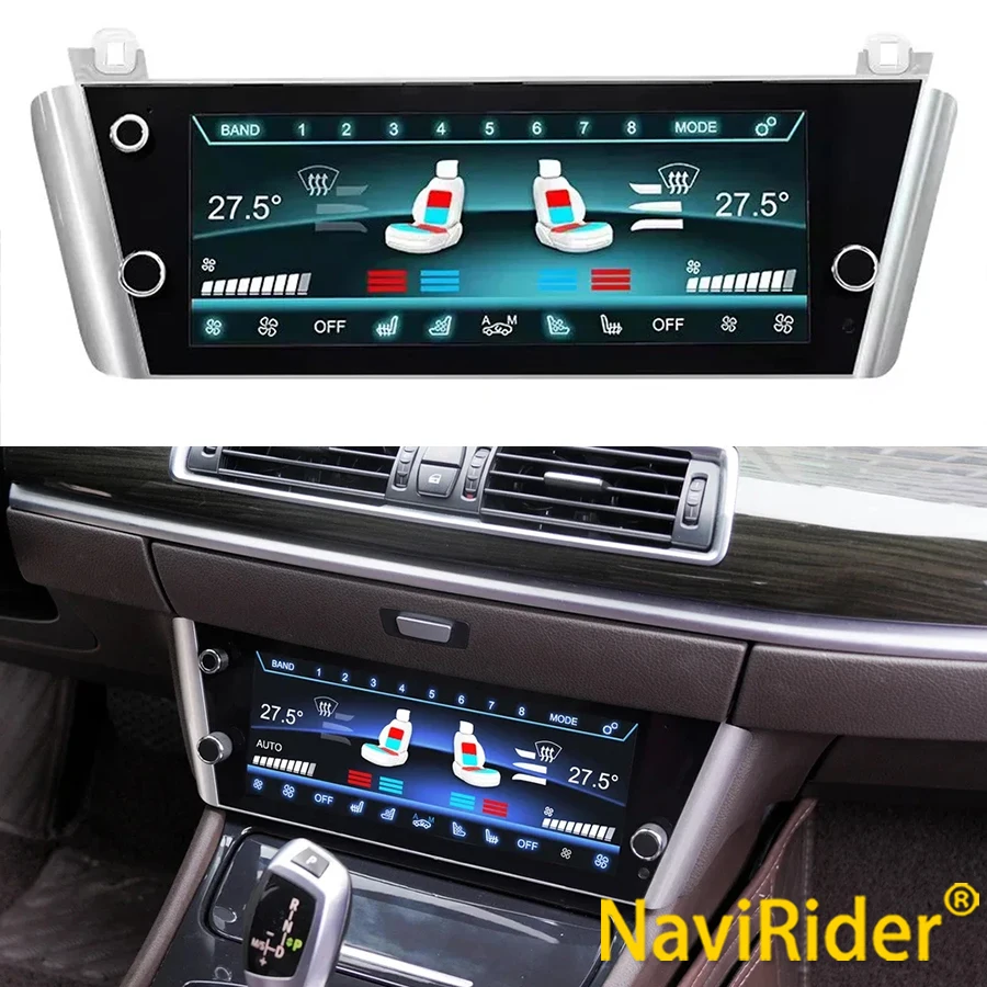 Nuevo Panel de Control de Climatización para BMW Serie 5 GT F07 2011-2017, Pantalla LCD, Panel de Control Digital del Aire Acondicionado
