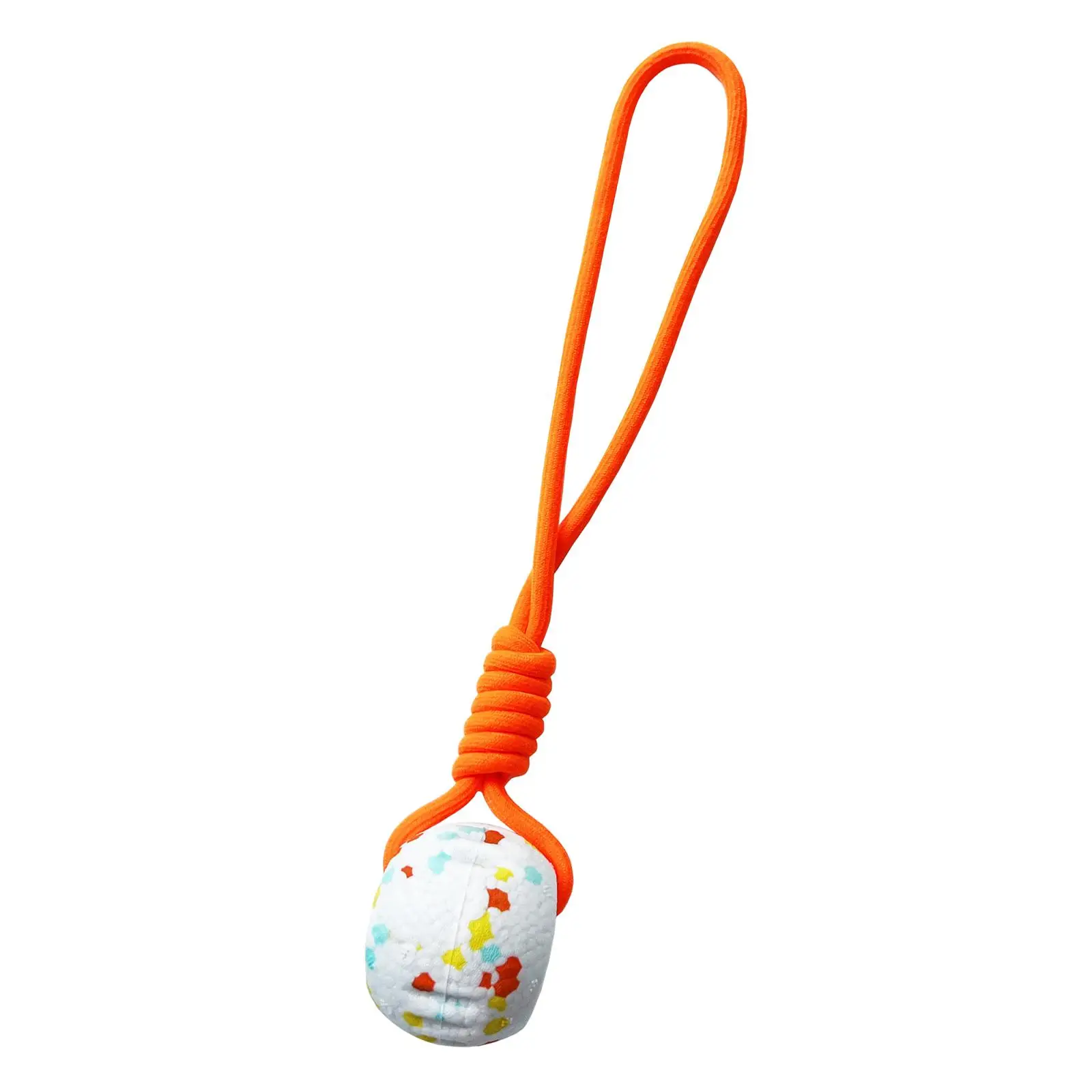 Rope Toys Ball for Dogs Interactive Chew Toy with Cotton Rope for Puppy Training Fetch Throw Tug Exercise Tool