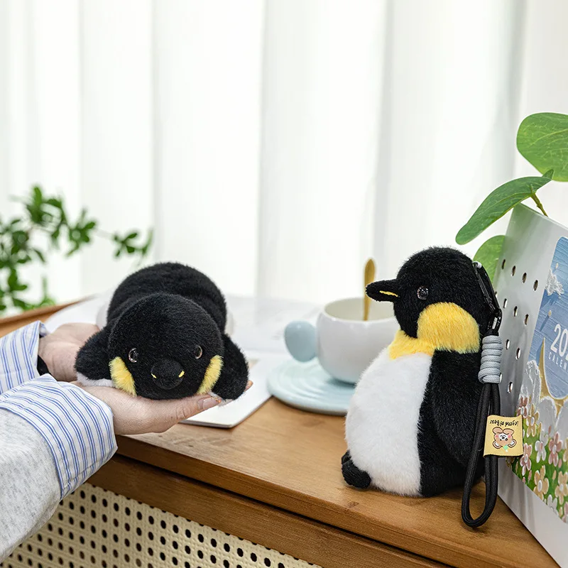 

New Penguin Doll Plush Toy Cartoon Penguin Animal Stuffed Toys Bag Charm Children Soothing Plush Doll Birthday Gift Children Toy
