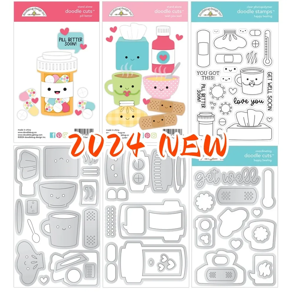 Doodlebug Design Metal Cut muore e timbri per Album fotografico Scrapbooking fai da te goffratura carte di carta Decorative