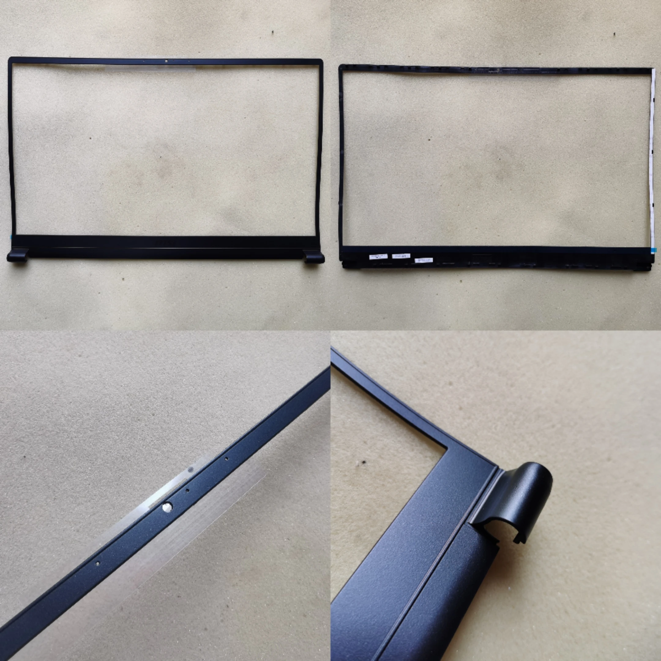 New laptop lcd front bezel screen frame for MSI  PS63 MS-16S1 MS-16S2   Modern 15 MS-1551 1552