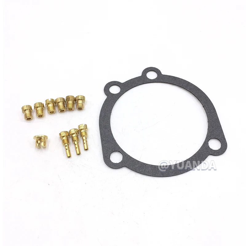 Carburetor Gasket Main Jet For Harley-Davidson Sportster 883 1200 XL883 XLH1200 CV40 Carb repair kit