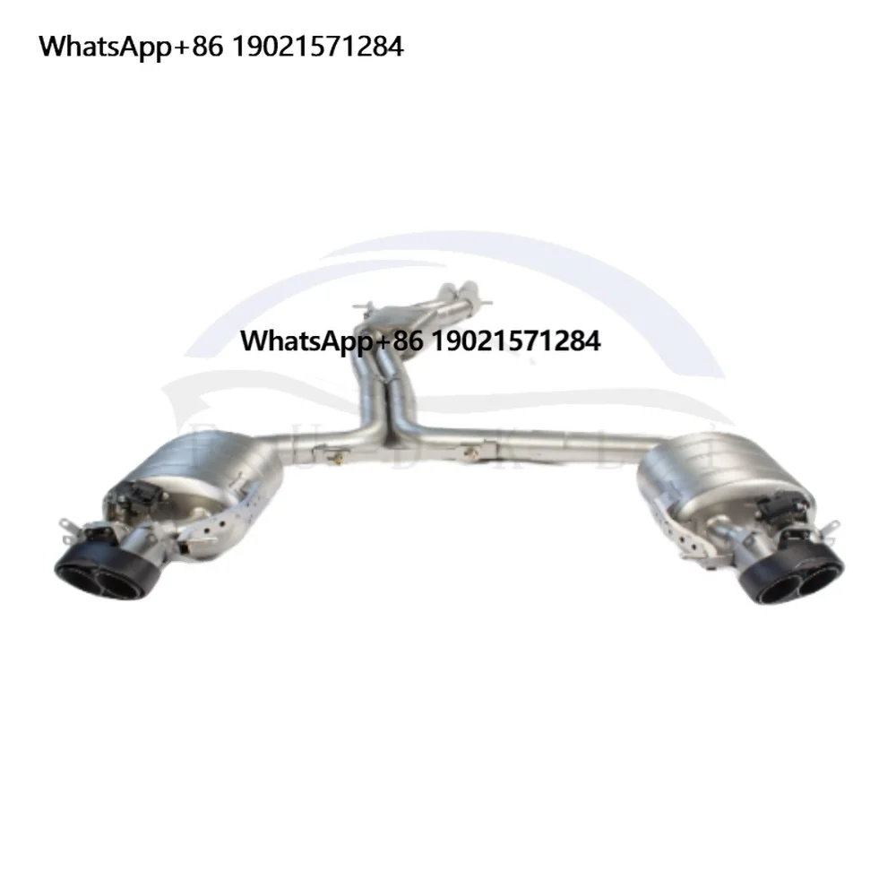 RS4/RS5 B9/B9.5 2.9T 2017-2024 High-performance Catback exhaust pipe with cutting-edge stainless steel valve exhaust system