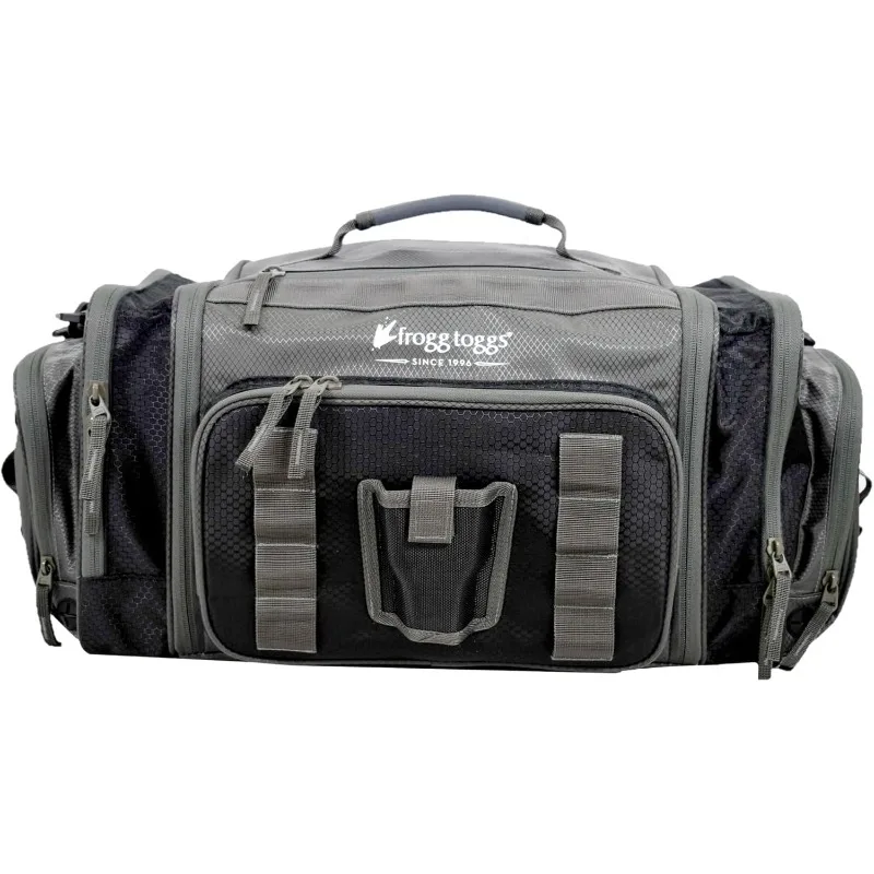 

Outdoor heavy-duty fishing gear duffel bag, large space and large capacity, including bait tray, fishing tool bag