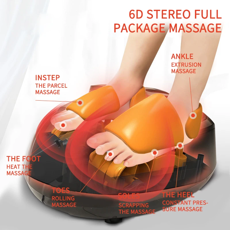 Infrared physiotherapy pedicure machine foot bath massager spa vibration device foot massager with heat