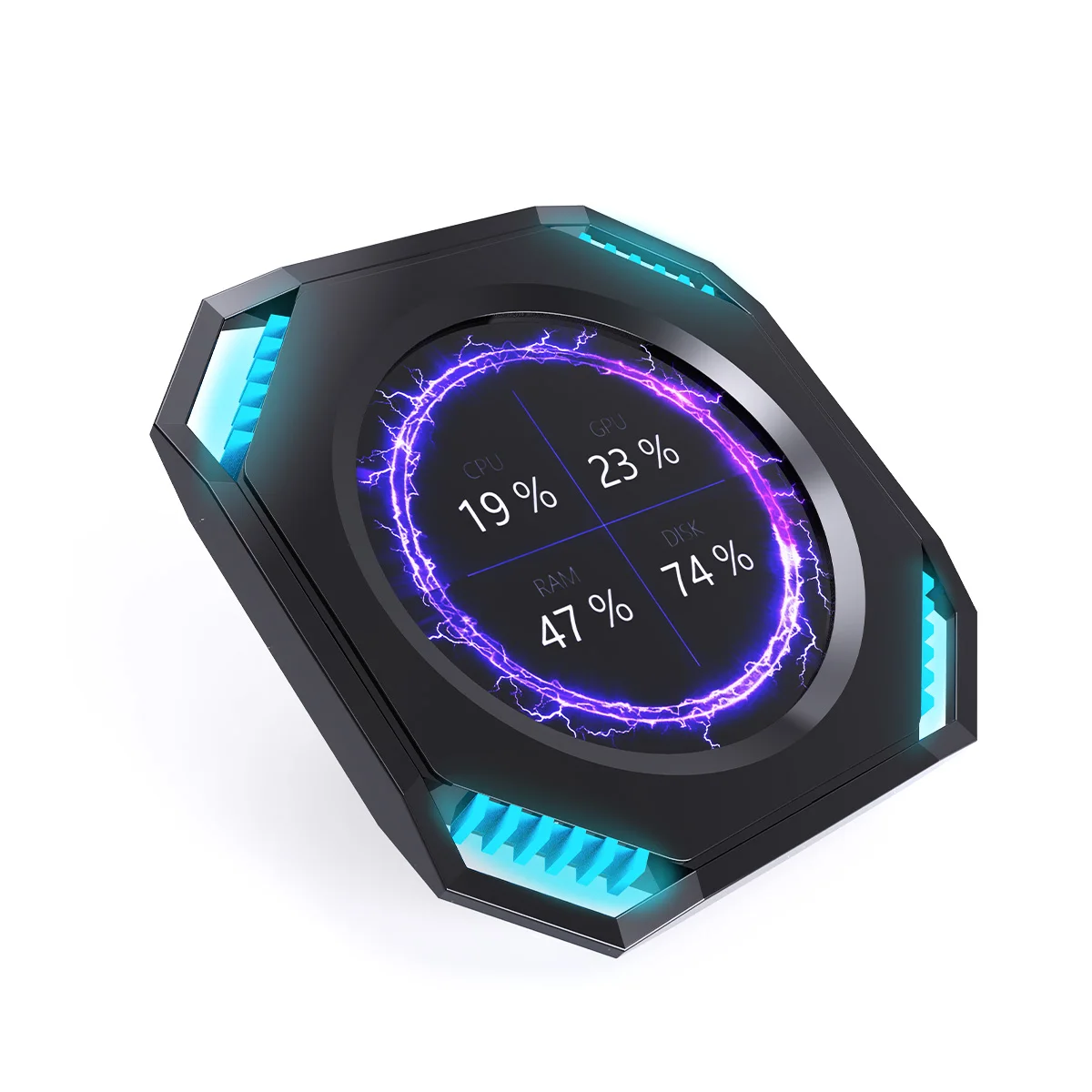 2.1-inch chassis secondary screen connected via a single USB cable without the need for an HDMI cable. The secondary screen of t