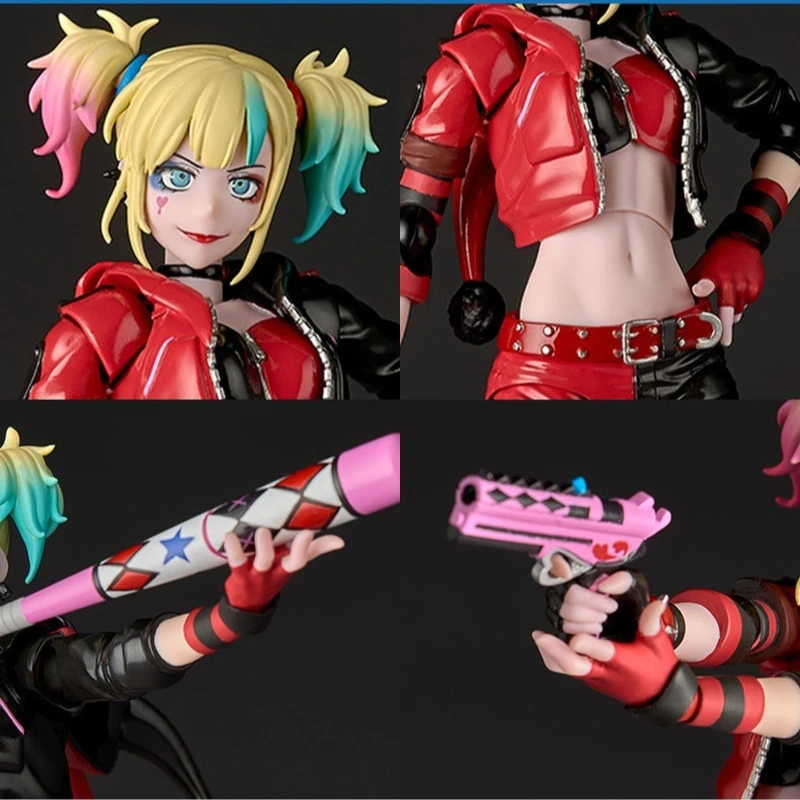 Anime Harley Quinn Action Figures PVC Model Kit Suicide Squad Collectible Toys Desktop Case Decoration Birthday Gift Collectible view 4