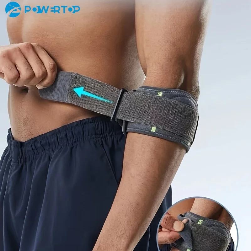 1PCS Adjustable Basketball Tennis Elbow Support Golfer's Strap Elbow Pads Lateral Pain Syndrome Epicondylitis Brace