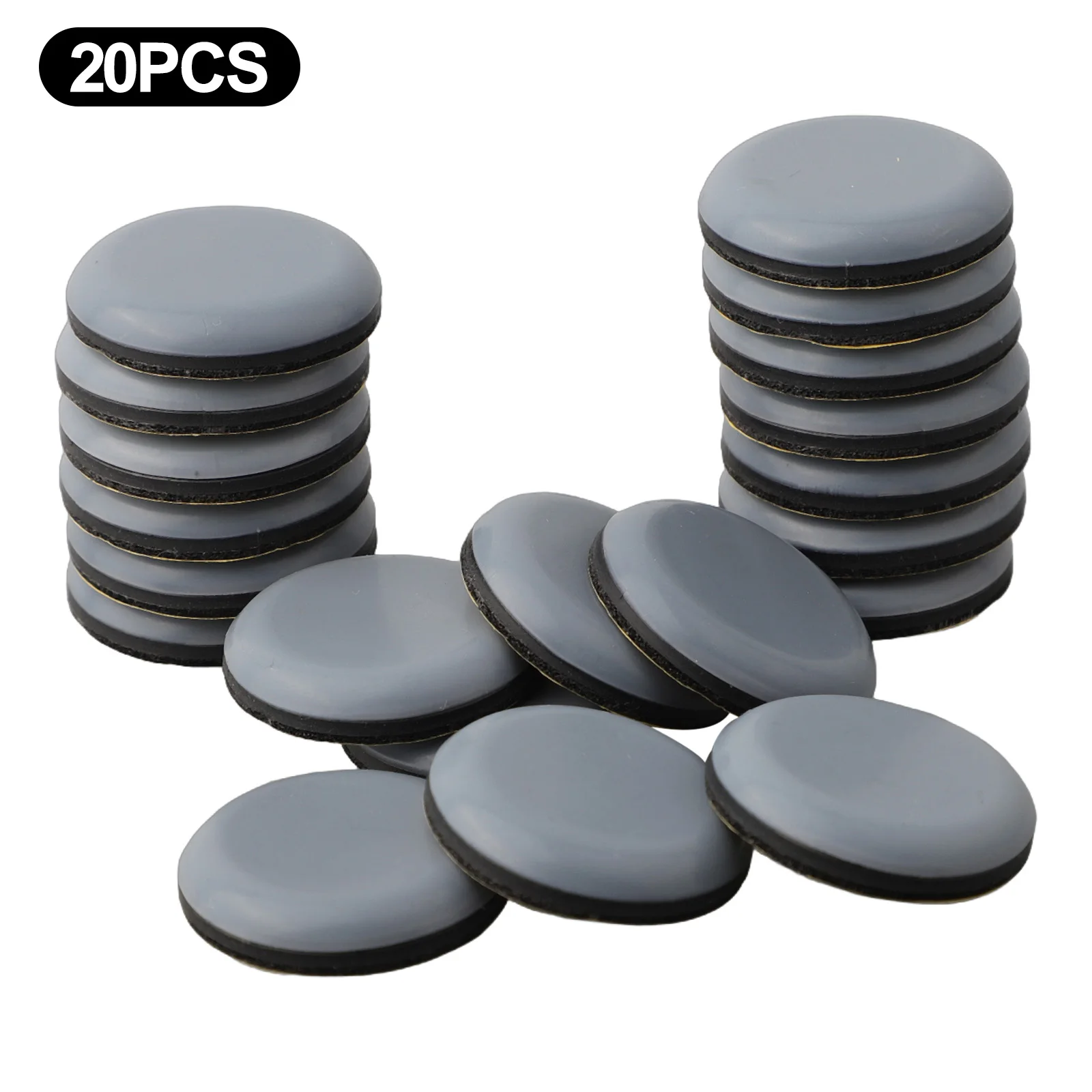 Móveis Sliders Protector, Pés Glider para Tapetes, Heavy Duty Movers, Removal Shifter, Mesa, Novo, 30mm, 20Pcs