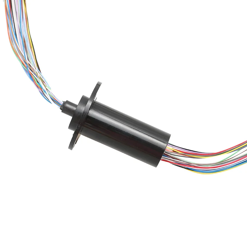 36 Channel 56.8mm Length Slip Ring Out Diameter 22mm 2A Unrestricted Rotation  Rings Conductive slip-ring for Drone