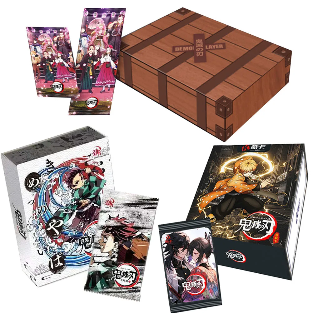 

Demon Slayer Card Everlasting Bond Chapter Kamado Tanjirou Kamado Nezuko Anime Character Collection Cards Toy Gift