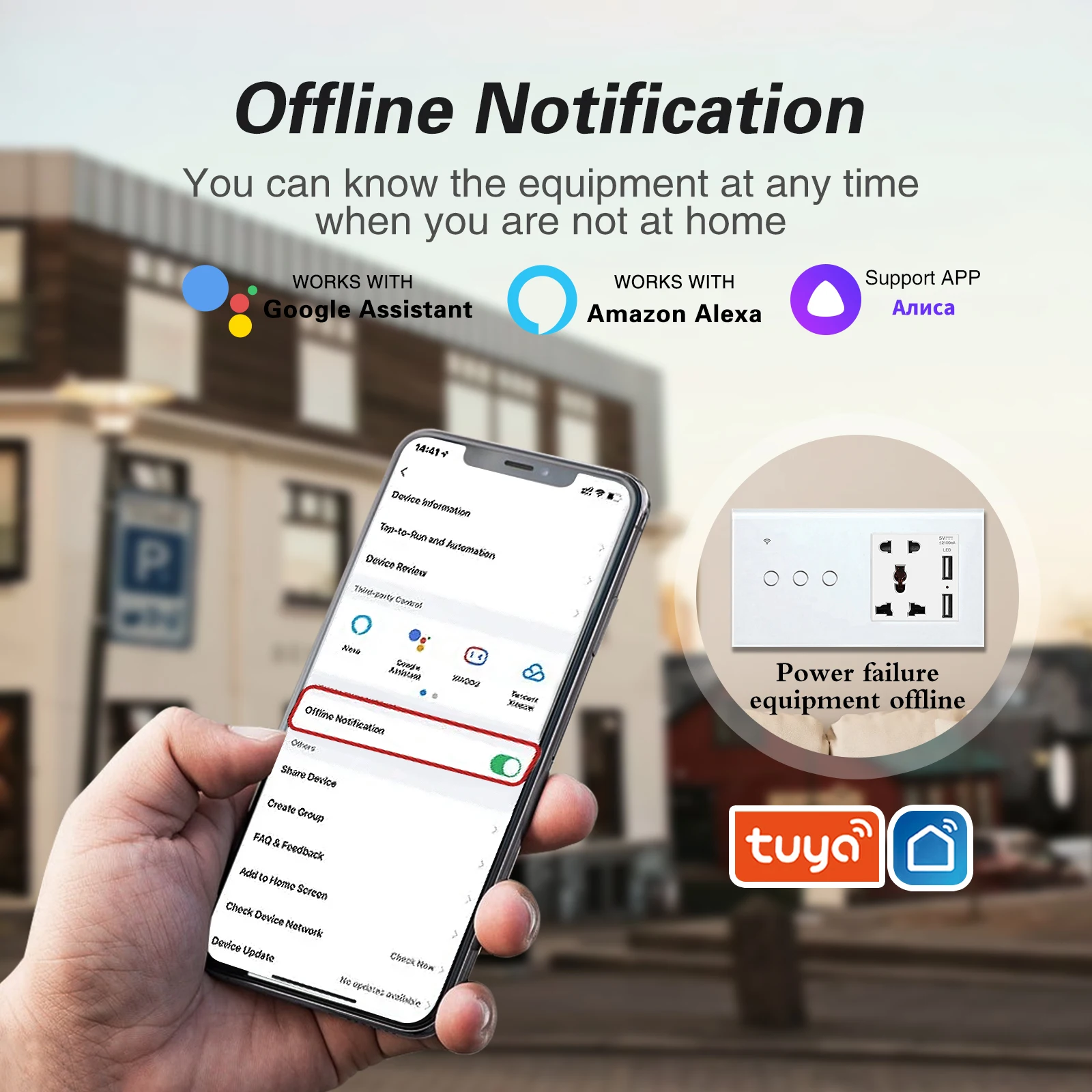 Universal Socket With EU Wifi Touch Switch Glass Panel Sensor Button Work With Google Home Tuya Alexa Voice Control interruptor