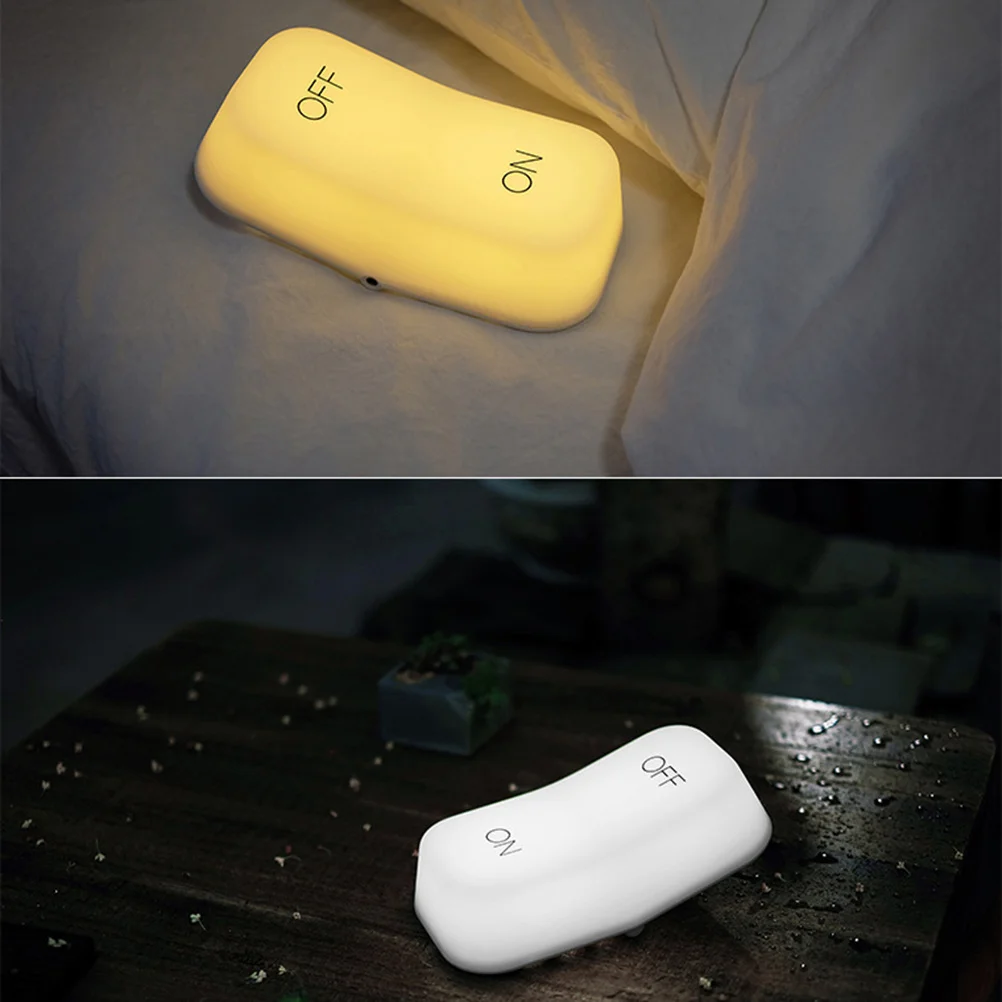 

Gravity Sensor Night Lamp Rechargeable Light For Bedroom Nursery Home Decor Dimmable White