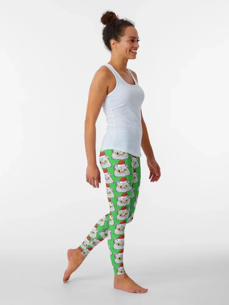 sora dressed up for christmas Leggings gym top sport set Tight fitting woman Womens Leggings