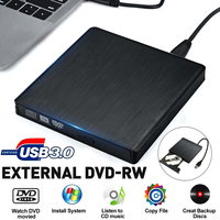 Portable External Slim USB 2.0 DVD-RW/CD-RW Burner Recorder IDE chip Optical Drive CD DVD ROM Combo Writer For Tablets PC