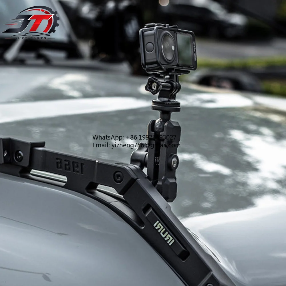 New style IRURI Branch Deflector & Limb Riser, Direct Bolt-On Off-Road Protection, Compatible With GoPro Mount For Ford Bronco