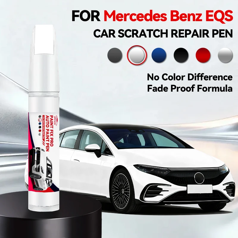 

Ручка-корректор для ремонта лакокрасочного покрытия Mercedes-Benz EQS 1990-2026: средство для удаления царапин, аксессуары для авто DIY, цвета: черный, белый, серебристый, серый, синий, красный