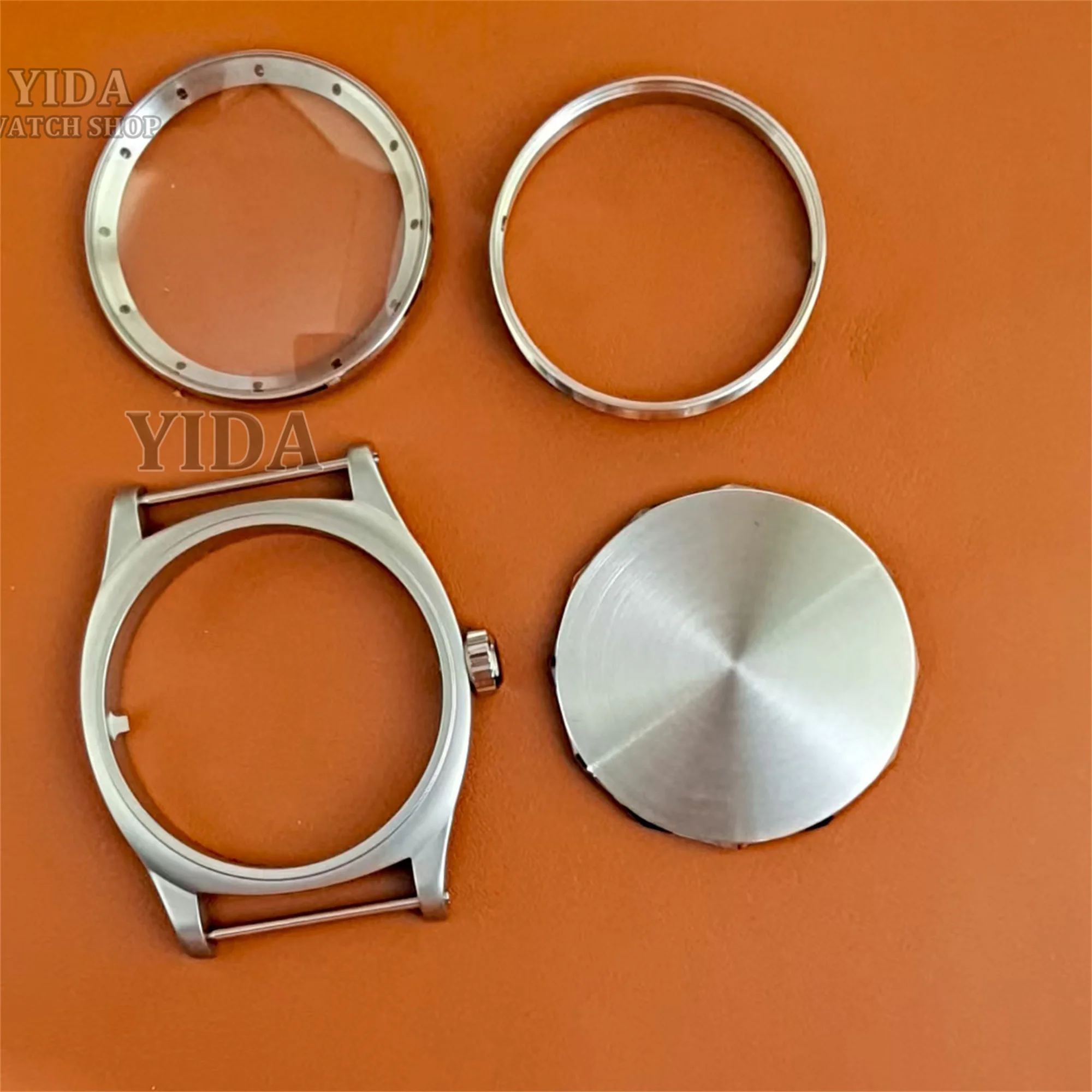 

Mod Watch Case Vintage 3646hl Case Stainless Steel Sapphire Crystal 10ATM Waterproof Case for ETA6497/6498 Movement P5 WatchCase