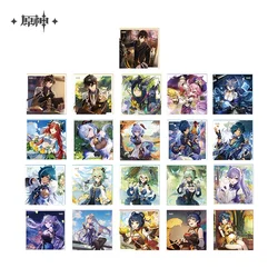 Sunsyea Genshin Impact Official Merch miHoYo Original Birthday Series Colored Paper Zhongli Tighnari Ganyu Nilou Kaeya