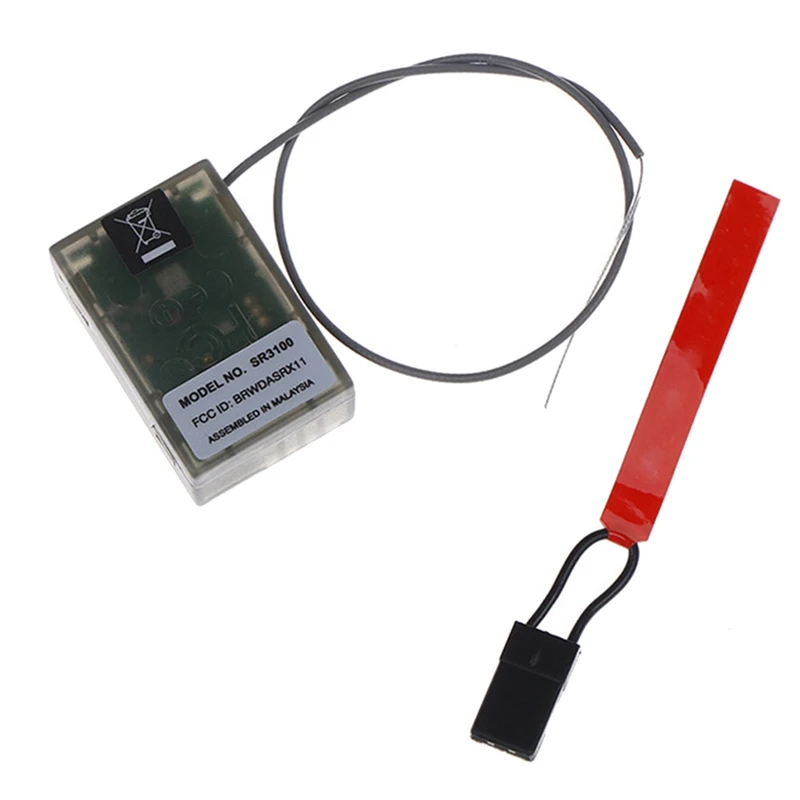 جهاز استقبال Spektrum SR3100 DSM2 ، سطح 3 قنوات ، مناسب لقارب سيارة بتحكم عن بعد ، نموذج طائرة بدون طيار ، تصنعه بنفسك ، GHz