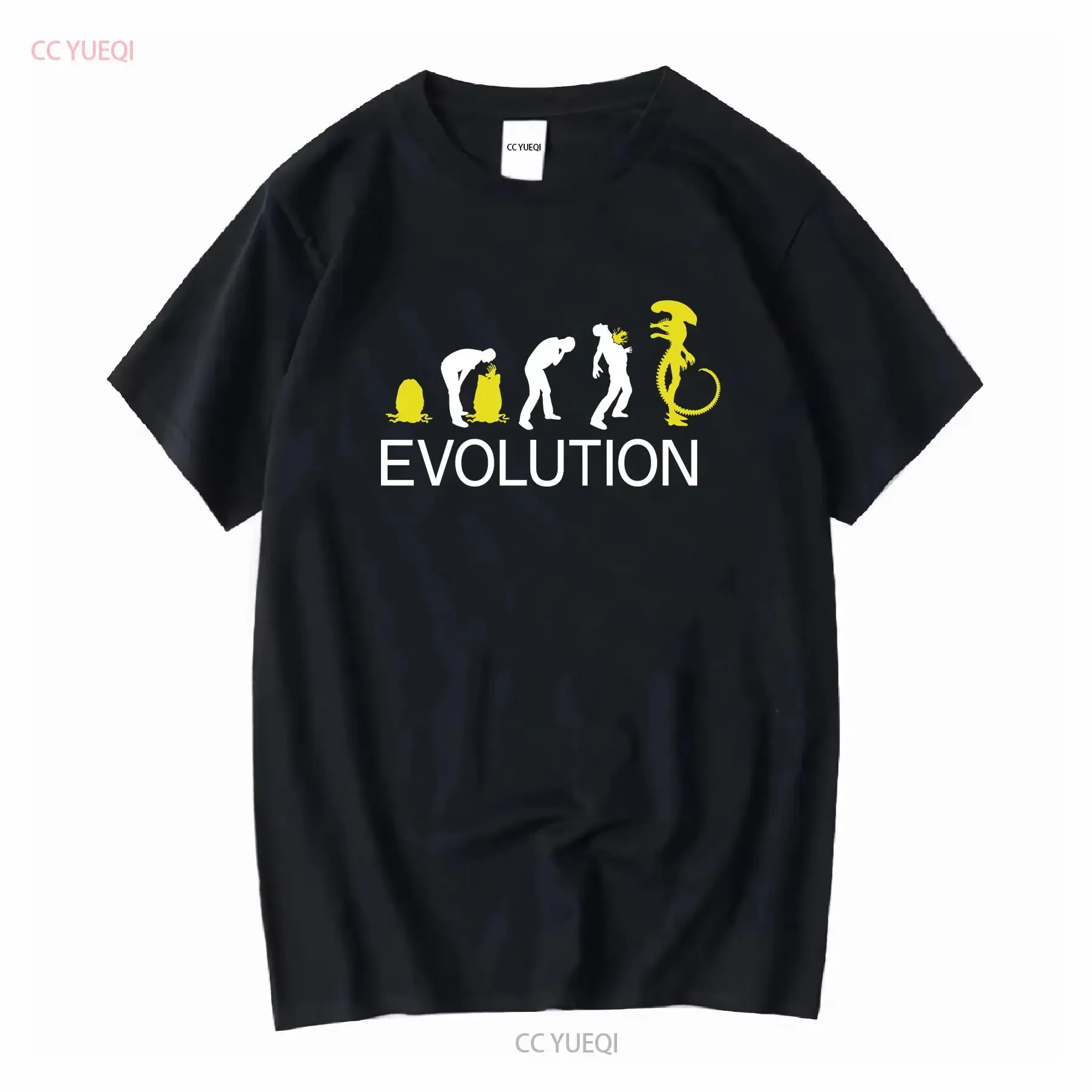 Alien Xenomorph Pod Blue Medium T Shirt Evolution Host Queen Sigourney Weaver vintage Washed Unisex designer clothes streetwear