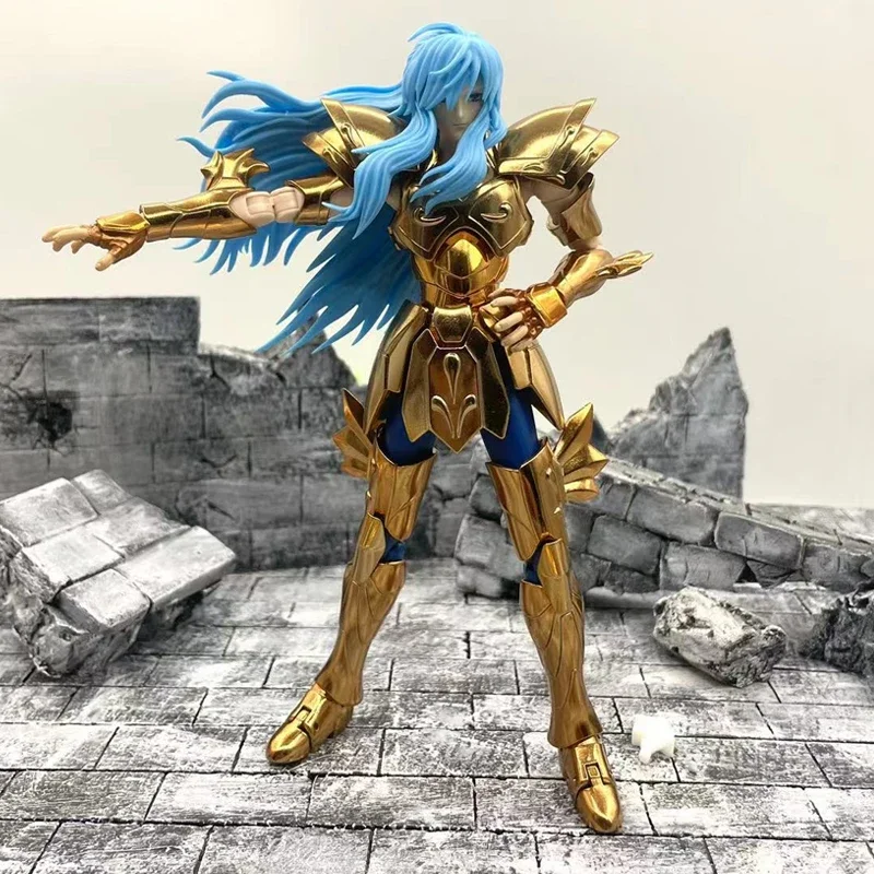 

In Stock Saint Seiya Myth Cloth EX Pisces Albafica Head Carving/3 Faces+Hair+Helmet Gold Lost Canvas/LC Knights of Zodiac Toy