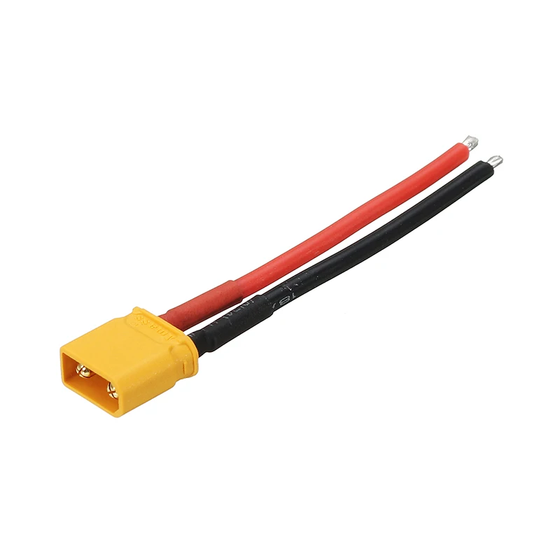 10PCS Amass XT30U Plug Adapter Wire 16AWG 150mm Cable Lead Female Male Connector For RC ESC Lipo Battery Drone Parts XT30 XT30U