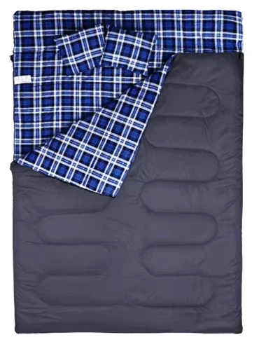 

Съемный уличный спальный мешок двойного назначения для взрослых, водонепроницаемый и холодостойкий утолщенный конверт из полиэстера, осенне-зимний дизайн