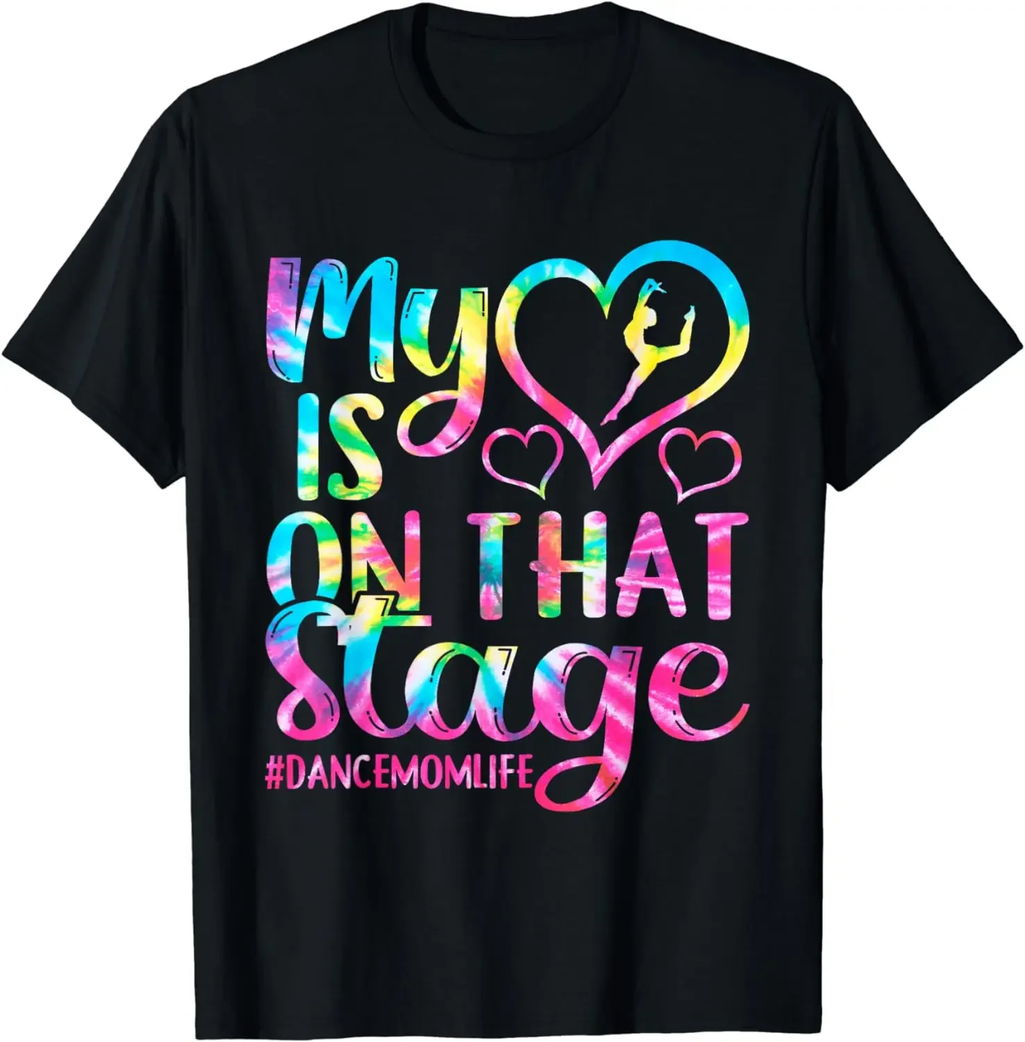 Одежда для танцев с надписью «My Heart Is in That Stage»