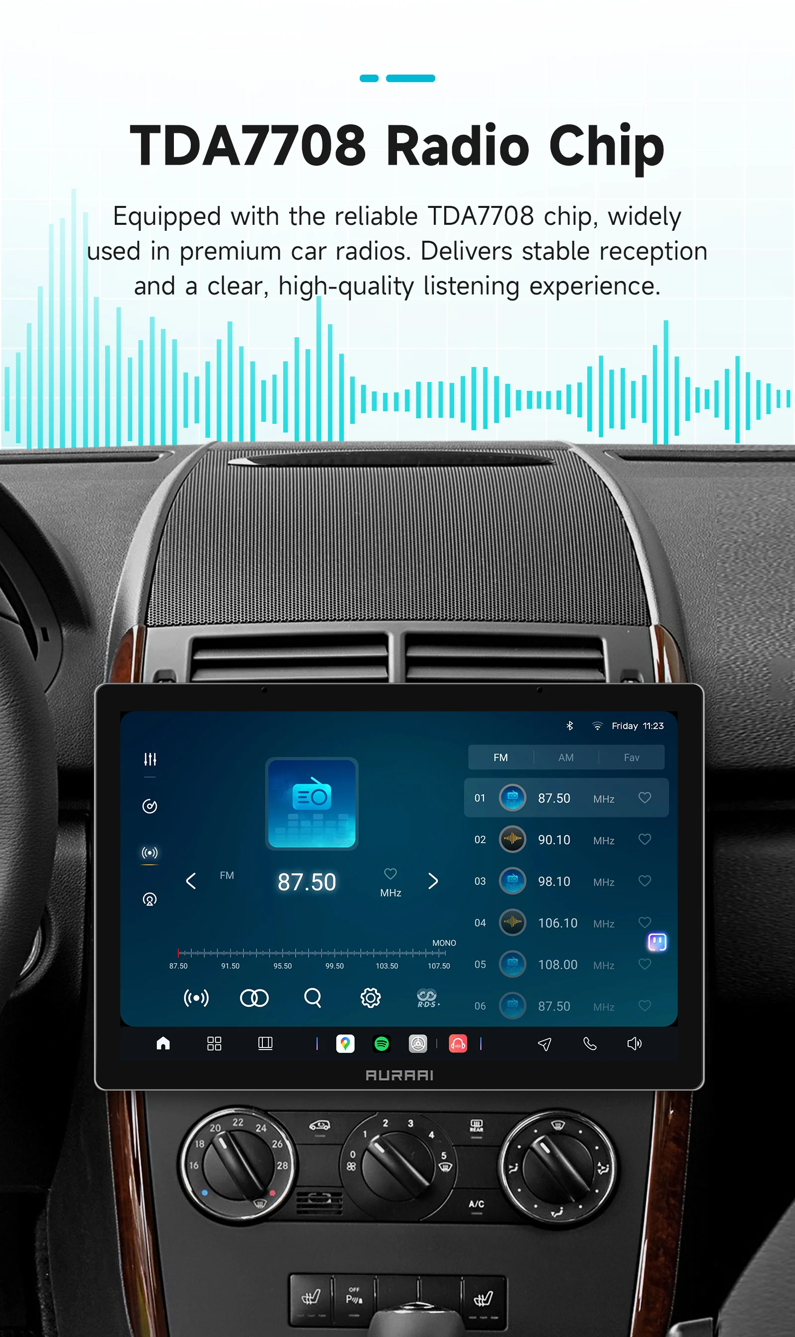 AURAAI X100 Android Auto Intelligente Bildschirm für Mercedes Benz Viano Vito Sprinter UNIS7870 AI Sprachsteuerung GPS DSP Auto CarPlay – Detail 21