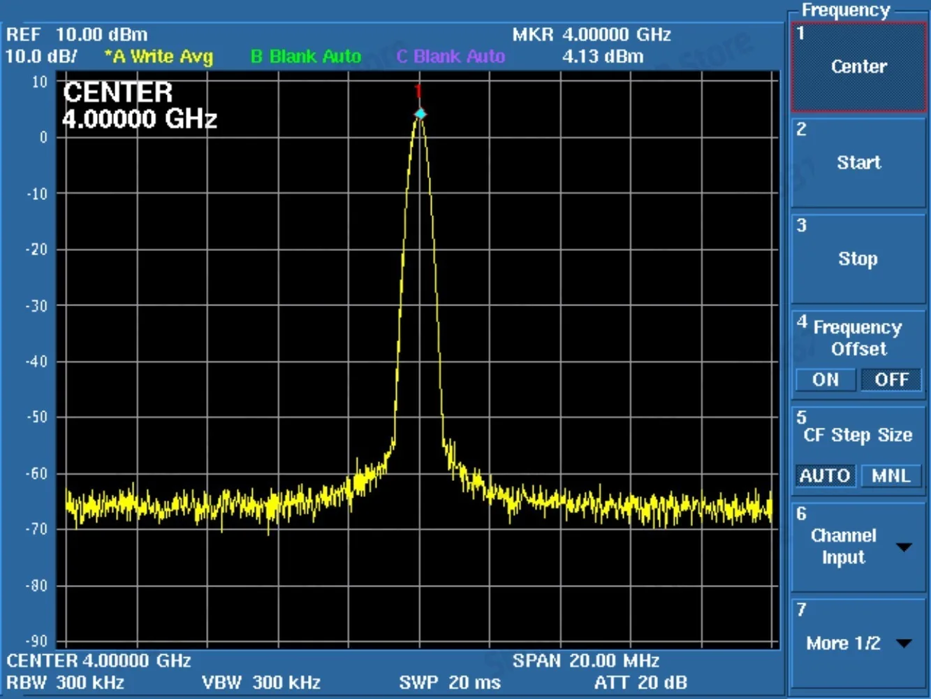 ADF5355 Module Touch Screen Sweep RF Signal Source VCO Microwave Frequency Synthesizer PLL
