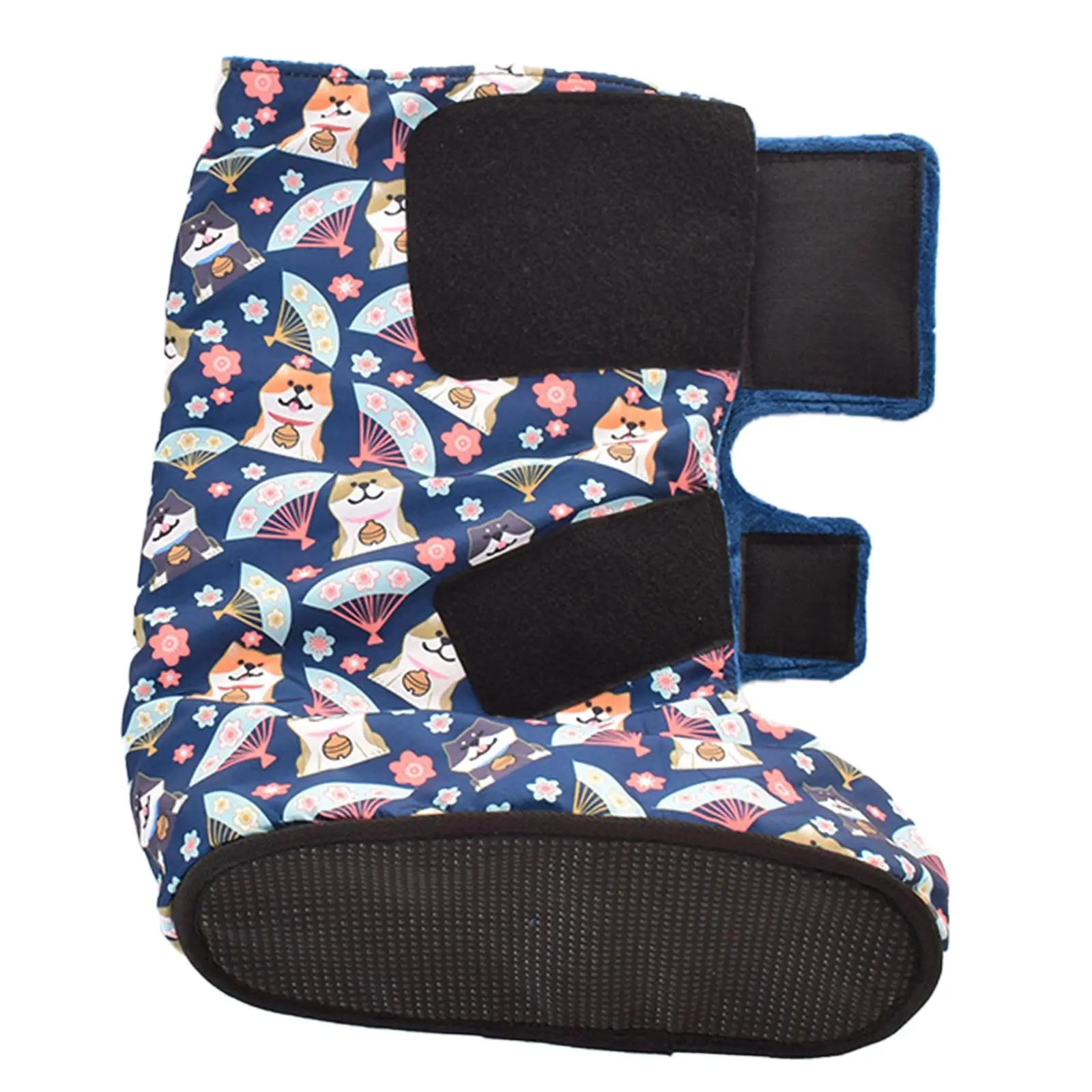 

Plaster Warm Cover Warm Walkable Thickened Adults Adjustable Strap Foot Cast Sock Plaster Warm Leg Cover Fracture Plaster Sock