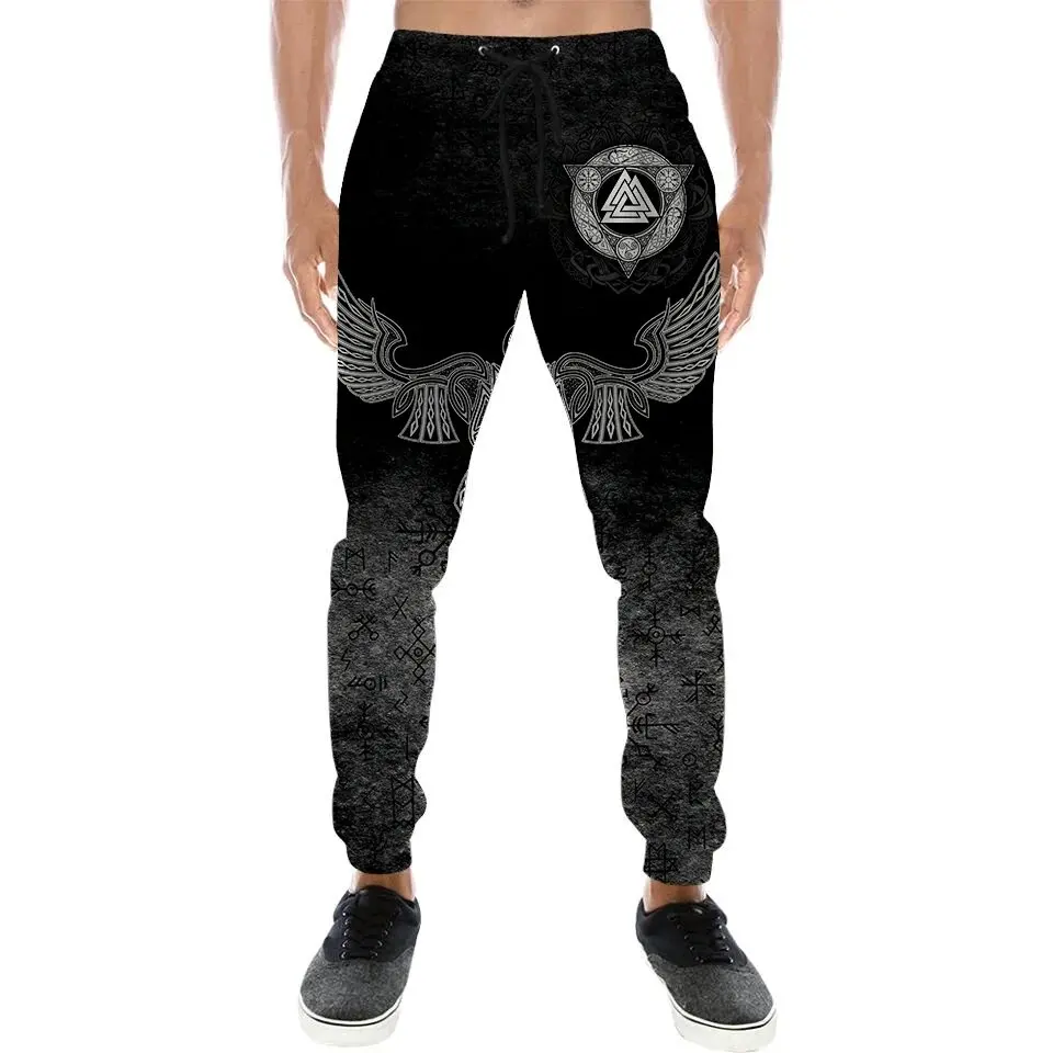 

New Men's Spring and Autumn Casual Sports Pants 3D Printed Pants Men's and Women's Street Casual Sports Running Pants K0139