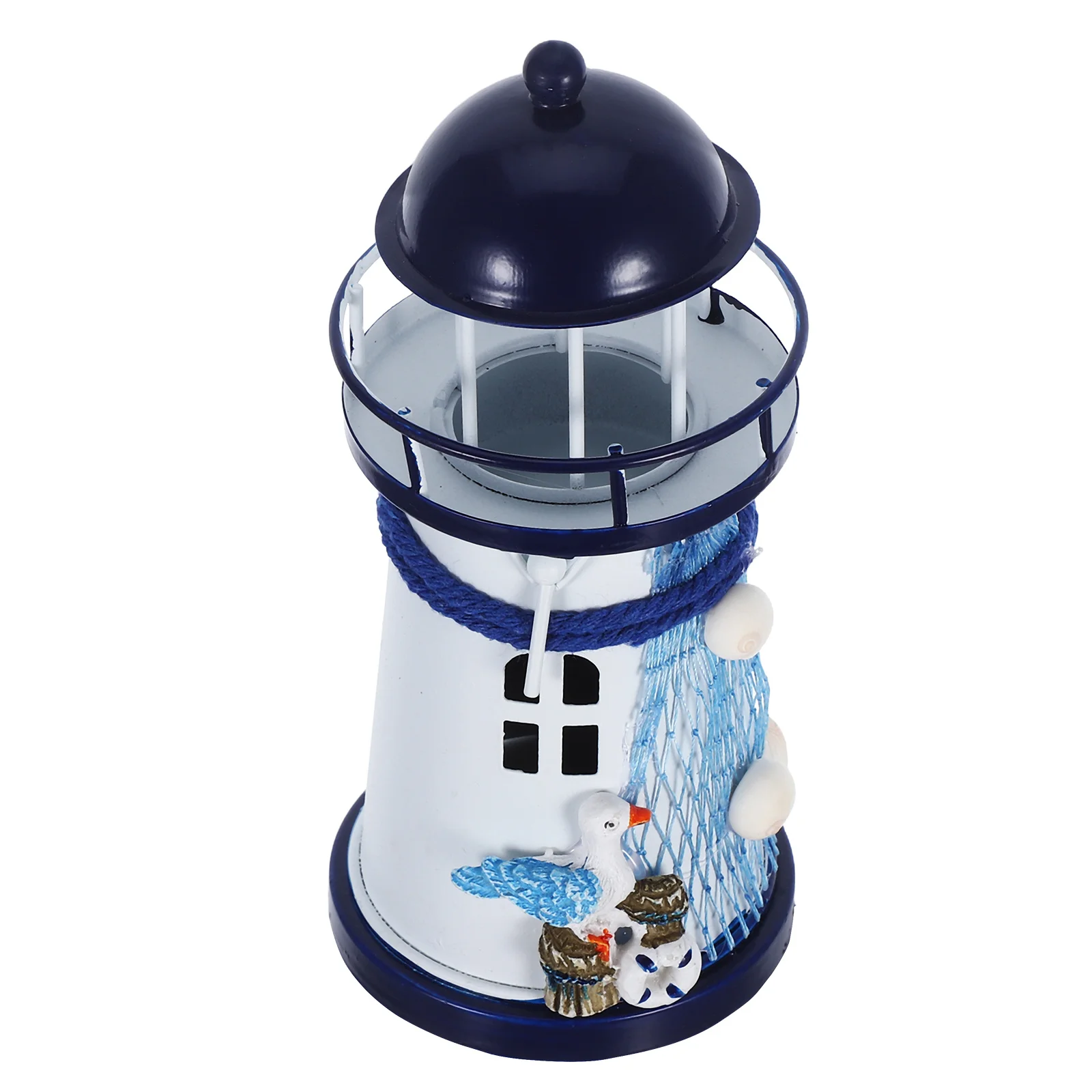 

Creative Holder Iron Art Mediterranean Style Tealight Cup for Party Dining Room Home Decor Gift Option Tealight Holder