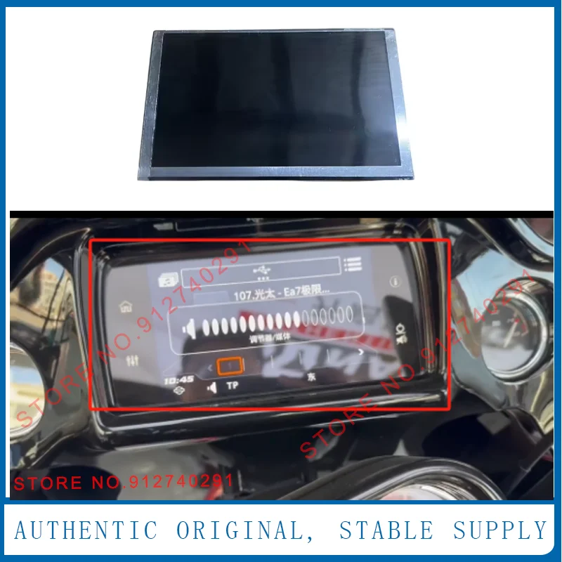 Original 6.5 Inch LCD Display Screen For Harley Davidson Road Glide FLTRXS 2019-2023 Speedometer Instrument Cluster Dashboard