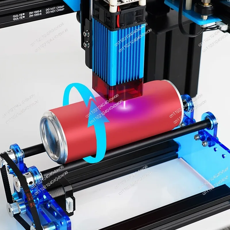 Laser Engraving Machine Accessories Rotation, Roller Platform Module Cylinder Cup Marking Lettering