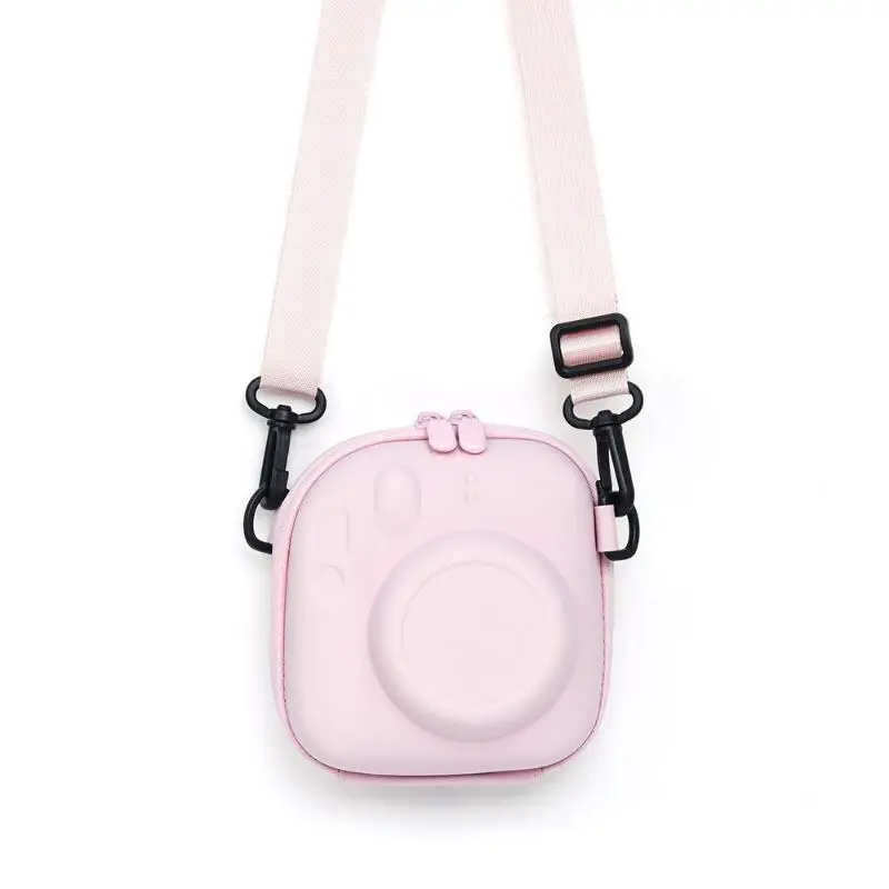 Instax Mini 12 13 Hard EVA Camera Storage Case Shockproof Bag with Soft Inner Lining & Shoulder Strap for Gifting