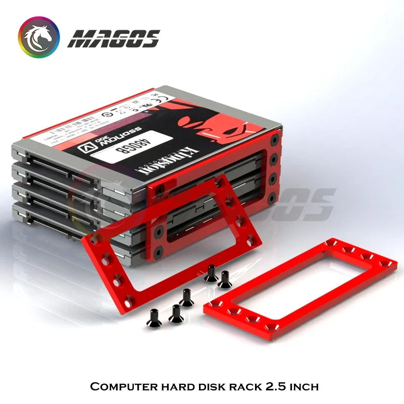 

Aluminum Computer Hard Disk HDD Rack Expand Tool 2.5 Inch 4-Bit 3-Bit 2-Bit 2.5-Inch HDD Shelf