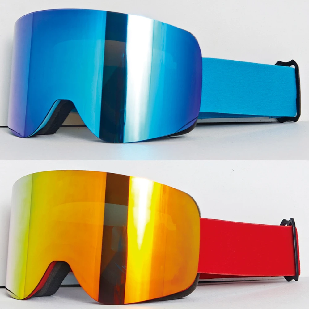 

Protective Snowboard Accessories Ski Goggles HD Lenses Windproof Breathable Dustproof Unisex Gear for Winter Sports