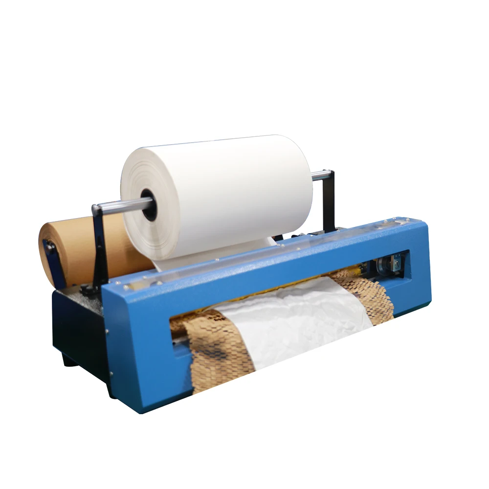 Máquina cortadora original de perfume de bajo costo, piezas de maquinaria de construcción, transporte de dispensador de rollos de papel de panal