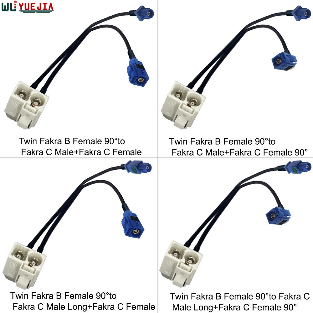 RG-174 توين فقرا بي أنثى 90 °   إلى فقرا C ذكر التوصيل + فقرا C أنثى جاك 50 أوم موصل RF اقناع تمديد كابلات البلوز ضفيرة