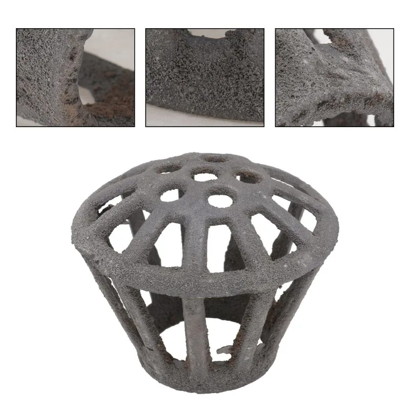 A98E-Cast Iron Round Floor Drain - Dn160mm Sizes, Rust-Proof Paint