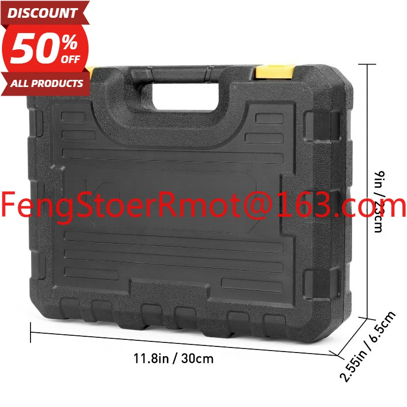 The 72-piece magnetic screwdriver set includes a variety of drill bits and insulated screwdriver sets