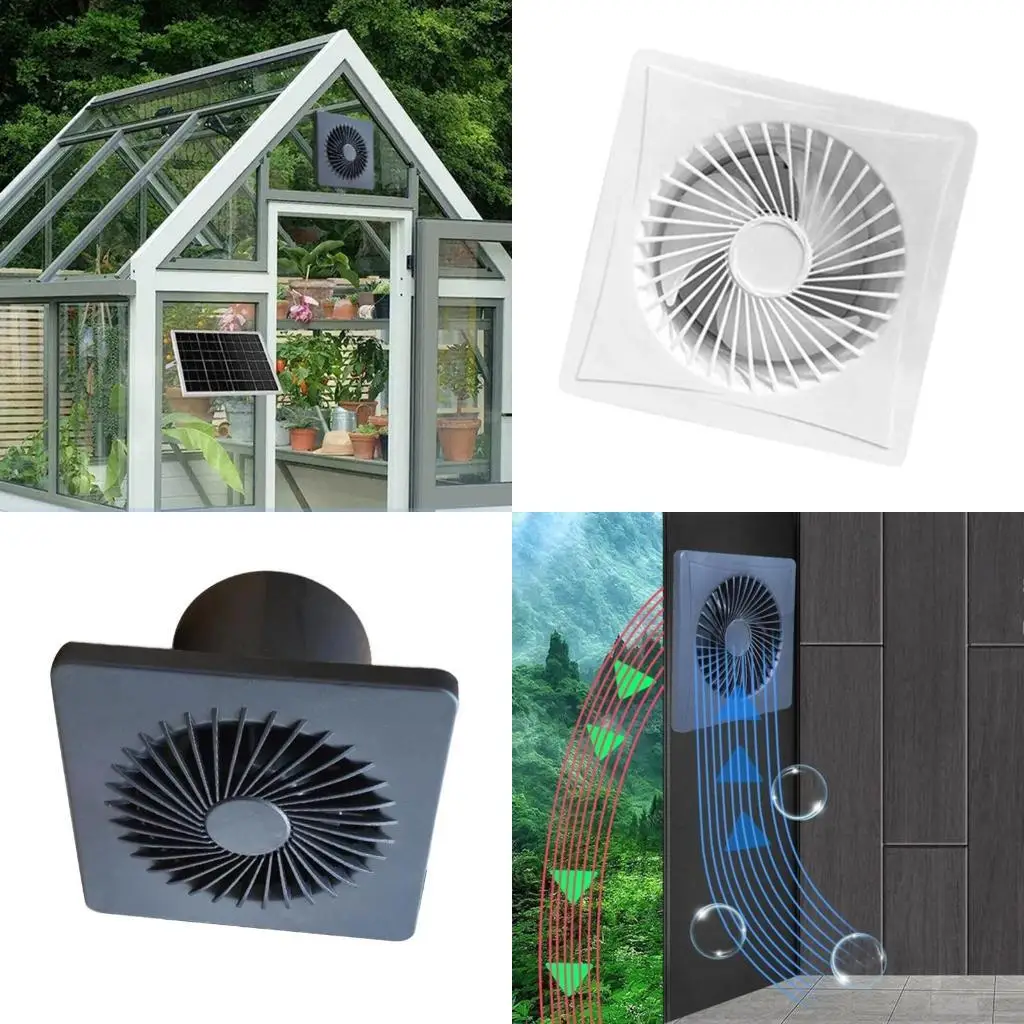 

964E High Speed Air Vent Window Fan Quiet Ventilator Efficient Moisture Elimination for Bathroom Kitchen Toilet Chicken House