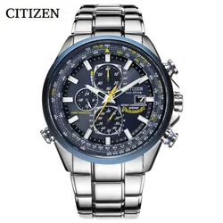 Citizen marca 13 estilos azul anjos piloto relógio masculino luxo lazer relógios multifunções para homem calendário de quartzo relógio de pulso