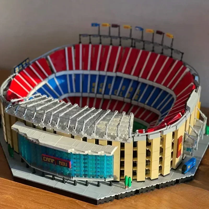 Stadion kompatibel 10284 Stadt Street View Modell Bausteine Ziegel Kind Spielzeug Geschenk