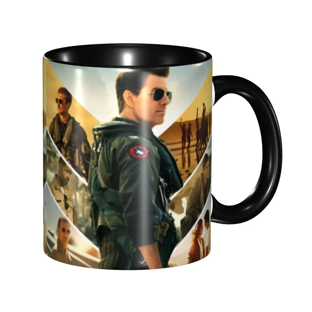 

Personalized Top Gun Maverick Tom Cruise TV Movie Mug DIY Ceramic Milk Tea Coffee Cup