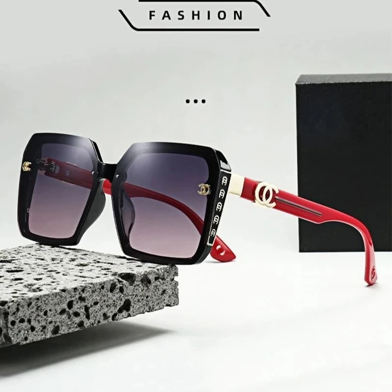 

Fashion Oversized Sunglasses Women UV400 Sun Glasses Vintage Square Eyewear Brand Designer Oculos