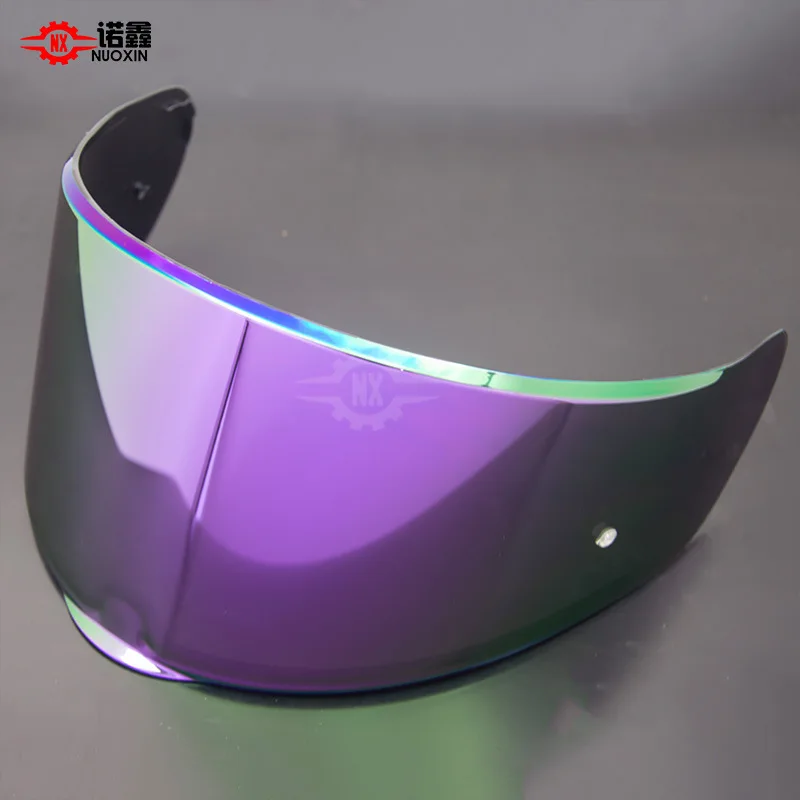 Suitable for LS2 Helmet Lenses FF801/FF397 , Color-changing Lenses, Aurora Electroplating, Day and Night Lenses