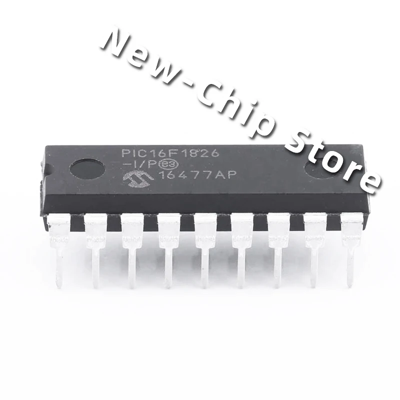 1PCS-100PCS/LOT PIC16F1826-I/P PIC16F1826  DIP-18 New Original